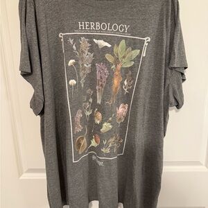 Torrid Warner Bros. Charcoal Harry Potter Herbology Tee